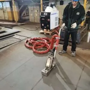 induction straightening deck and bulkhead for repair