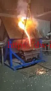 aluminum melting induction furnace