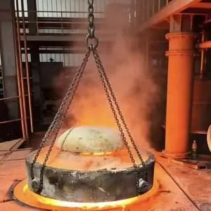 Forno di separazione per leghe ottone-zinco - Forno di distillazione a fusione a induzione